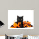 Black Cat Halloween Wall Decal