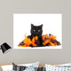 Black Cat Halloween Wall Decal