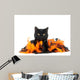 Black Cat Halloween Wall Decal