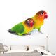 Pair of lovebirds Wall Decal