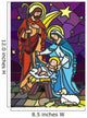 Nativity Stained Glass