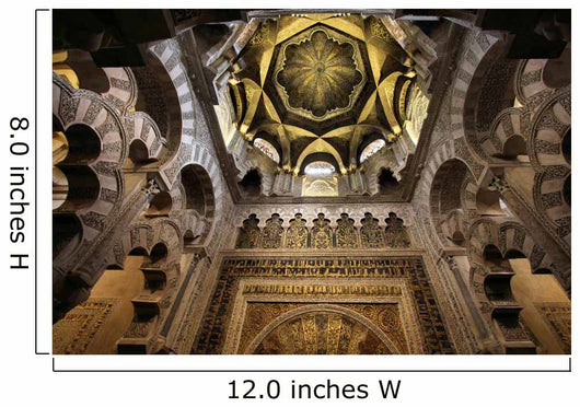 Cordoba - Mezquita mosque - mihrab interior Wall Mural