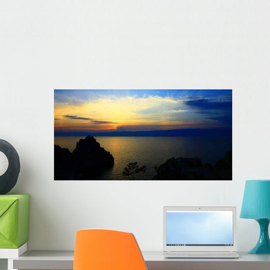 Sunset Lake Baikal Olkhon Wall Decal