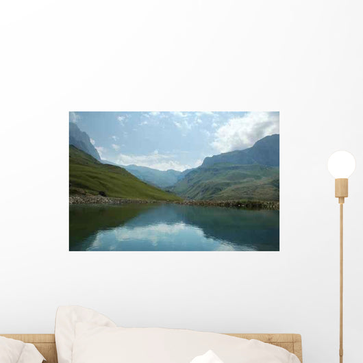 Summer Day Mountains-suvar Wall Decal