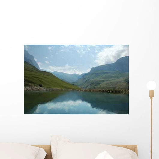 Summer Day Mountains-suvar Wall Decal