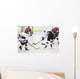 Shot on Goal, Hockey Wall Mural