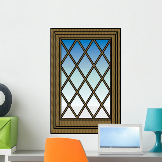 Window Wall Mural