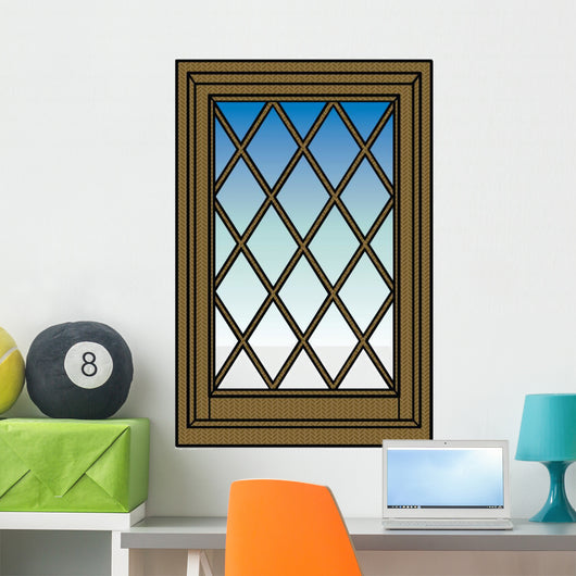 Window Wall Mural