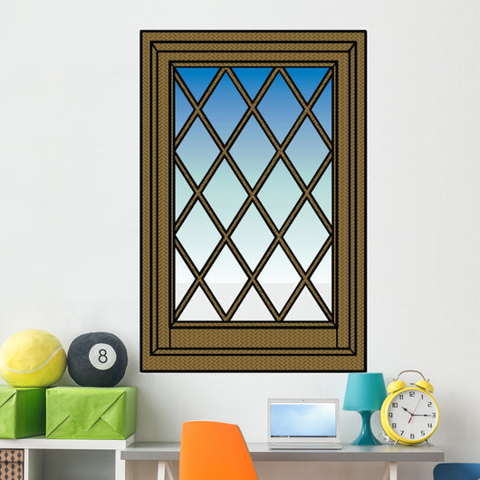 Window Wall Mural