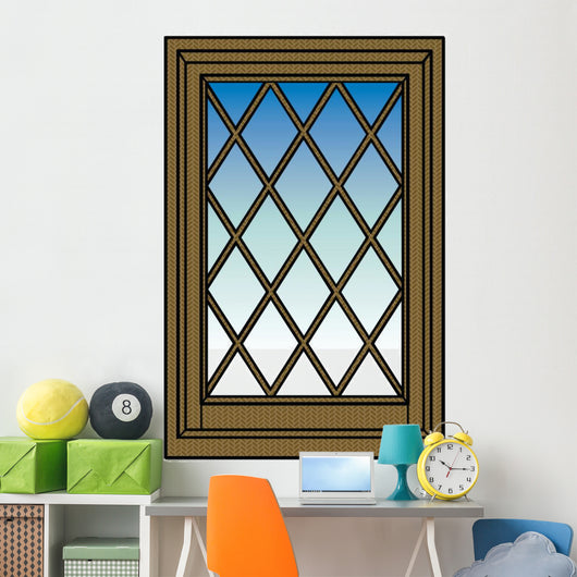 Window Wall Mural