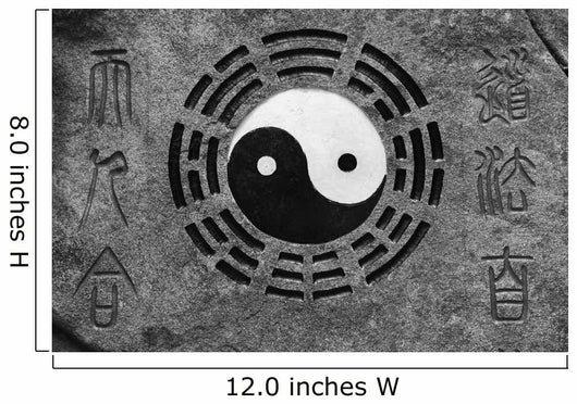 yin-yang. meditation... Wall Mural