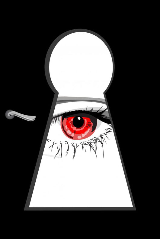 spy eye Wall Mural