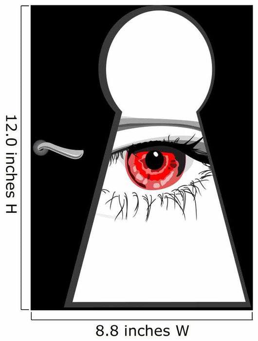 spy eye Wall Mural