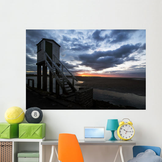 Holy Island Causeway Refuge Wall Mural