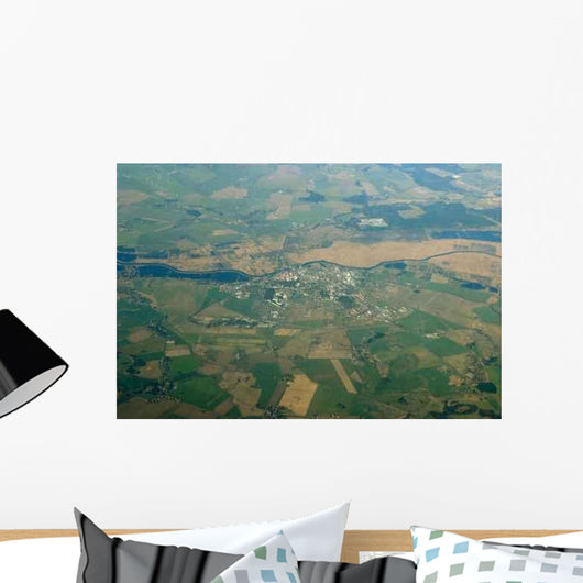 Aerial City Wall Decal