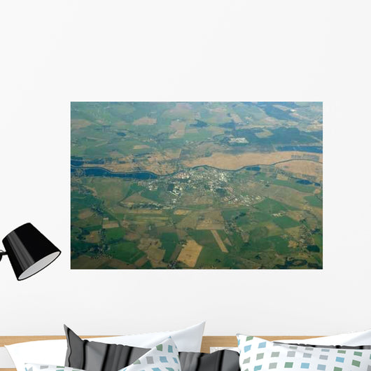 Aerial City Wall Decal