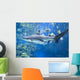 Big Shark in Water Wall Mural