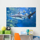 Big Shark in Water Wall Mural