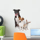 Small Group Dogs White Wall Decal