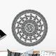 American Culture Pattern Editable Vector Illustration Wall Decal