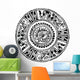 American Culture Pattern Editable Vector Illustration Wall Decal