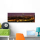 Panorama Nocturne Lyon Wall Decal