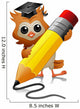 Owl Writing Wall Decal