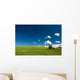 Summer Abstract Landscape Wall Decal