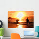 Sunset over Beach Wall Decal