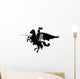 Knight on horse Wall Decal