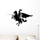 Knight on horse Wall Decal