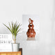 Easter Bunny Chocolate Wall Decal