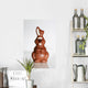 Easter Bunny Chocolate Wall Decal