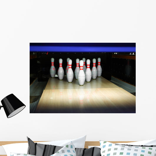 Bowling Pins Wall Mural