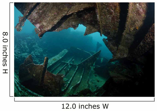 Shipwreck Shallow Water