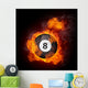 Pool Billiards Ball Wall Mural