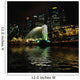 Merlion Singapore by Night Wall Mural