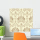 Abstract Seamless Floral Pattern