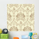 Abstract Seamless Floral Pattern