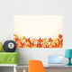 Leaves Fall Wall Mural