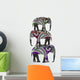 circus elephants Wall Decal