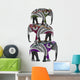circus elephants Wall Decal