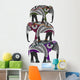 circus elephants Wall Decal