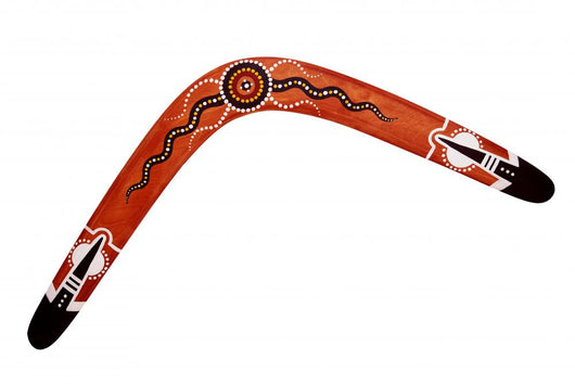 Australian Sun Boomerang Wall Decal