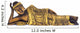 Teak Wood Lying Buddha