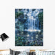 Magic Night Waterfall Scene Wall Decal