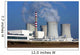 nuclear power plant over the agriculture field Wall Mural