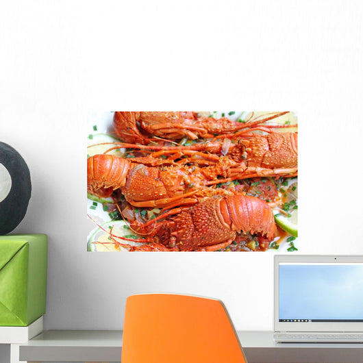 Lobsters Cooked Wall Mural