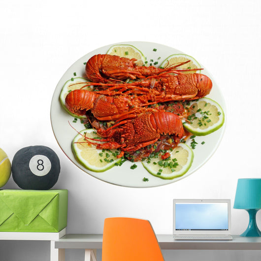 Assiette Langoustes Cuisinees