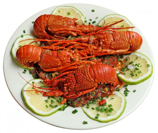 Assiette Langoustes Cuisinees